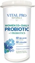 Vital Pro Naturals - Naiset 55+ Daily Probiootti Plus Prebiootit 30 kapselia