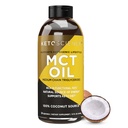 KETO TIEDE Ketogeeninen MCT Öljy, Ravintolisä, valmistettu 100% Coconuts, Edistää energiaa, Mautonta, 15 Fl Oz