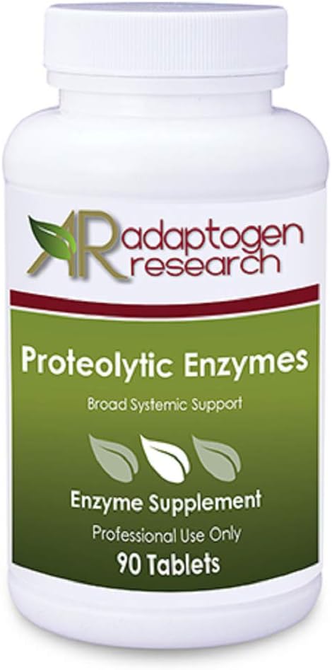 Proteolyyttiset Entsyymit Laaja systeeminen tuki ... Kasvissyöjä Blend with Serratia Peptidaasi & bromelain for Digestion, Source from Papaya & Ananas, 90 Enteric coated Tablets