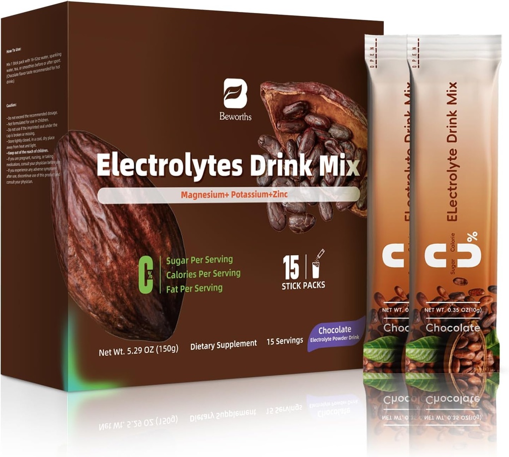 Elektrolyyttejä Powder Packets for Electrolyte Drink Mix 