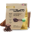 Pro JYM Natural Chocolate Brownie Protein Powder Blend - Whey Protein Isolate, Casein, & Milk Protein Isolate, för Män & Kvinnor Recovery Shakes | JYM Supplement Science | 45 Servings