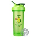 BlenderBottle Vain Fun Classic V2 Shaker Bottle Täydellinen proteiini Shakes ja pre workout, 28-Ounce, Avo Cardio