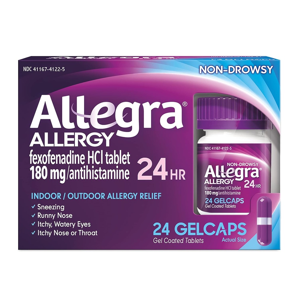 Allegra 24h Gelcaps Koko 24ct Allegra 24h Gelcaps 24ct