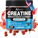 Kreatiini Monohydraatti Gummies miesten ja naisten, 120
