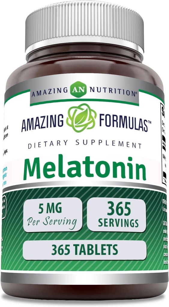 Hämmästyttävä Formula Melatoniini 5 Mg Tabletit Supplement 