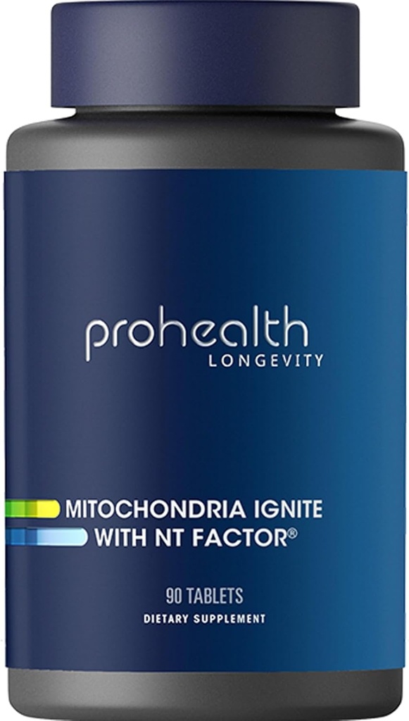 ProHealth Pitkäikäisyys Mitokondriot Ignite (90 tablettia)