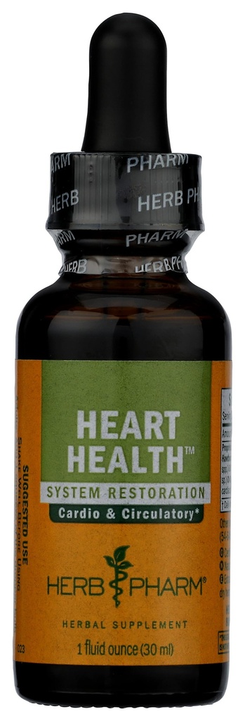 Herb Pharm Heart Health Nestemäinen kasviperäisten Formula Hawthorn sydän- ja verisuonijärjestelmän tukea - 1 Ounce (FCACT01)