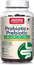 Jaarrow Formula Probiootti+ Prebiootti Ravintolisä, Ruoansulatusterveys, Gut Flora+Immuuniterveys - 2 miljardia PMY - 2 Kliinisesti tutkittu kanta - 60 Gummies - Blackberry Flavor