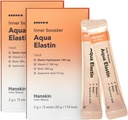Hanskin Aqua Elastin Hyaluronic Acid Powder Packetit hiusten, ihon, ryppyjen ja kynsien hoitoon Biotiini, C-vitamiini, hyaluronihappo 