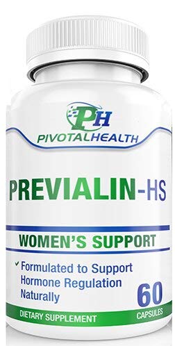 Previalin - HS - DIM Supplement - Kaikki luonnolliset hormonitasapaino naisille, vaihdevuodet täydentää naisille, Estrogeeni Metabolizer & Hot Flass Relief.