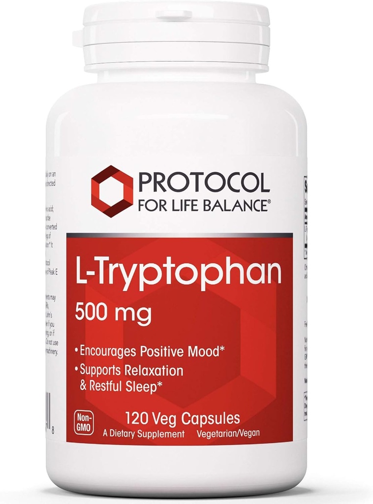 Protocol for Life Balance - L-Tryptofaani 500 mg - 120 Veg kapselia