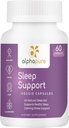 Sleep Supplement Melatonin, Ashwagandha, L-Theanine & Yrds - 60 kapselia