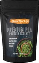 Smart för Life Pea Protein Powder Meal Replacement Shake - 2 pund - Organic Vegan BCAA Loaded Plant Protein Powder - Keto Friendly och Vegetarian Plant Based Protein Powder - Lätt att Digest