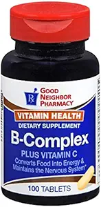 BKTL-vitamiini terveys B-Complex Plus C-vitamiini (100 tablettia)
