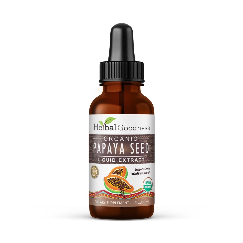Papaya Seeds 1oz - Organisk Superfood för Digestive Enzymes, Gut Health - Non-GMO, Raw och Unprocessed för Holistic Wellness