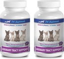 Virtsateiden lisäravinteet kissat - virtsateiden tuki - kissat - Natural Formula - CHEWABLE - kissa vaahtokarkit - 2 pullo (180 purukumia)