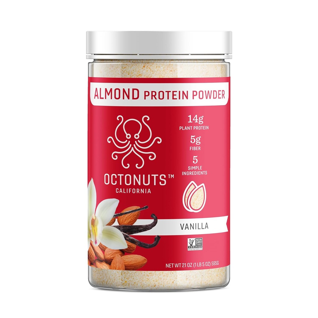 Octonuts Vanilla Almond Protein Powder 21oz 