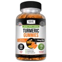 Kaya Naturals Turmeric Supplements Gummies - Pure Nature Turmeric Curcumin -Turmeric Ginger Gummies - 30 Count Gummy - Turmeric med Black Pepper Extract