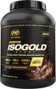 PVL Gold Series - 100% Whey ISOGOLD Sport - Premium Whey Protein Isolate Shake Mix - 5 LB - Kolminkertainen suklaa