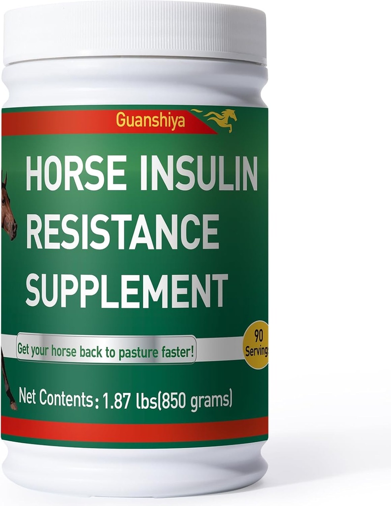 Hevosten insuliiniresistenssilisä - Hevosen laminiitti Hoito- luonnollinen laminiitti Herbal Powder for Sore Feet & Chronic Laminitis, 1.87lb (90-päivä)