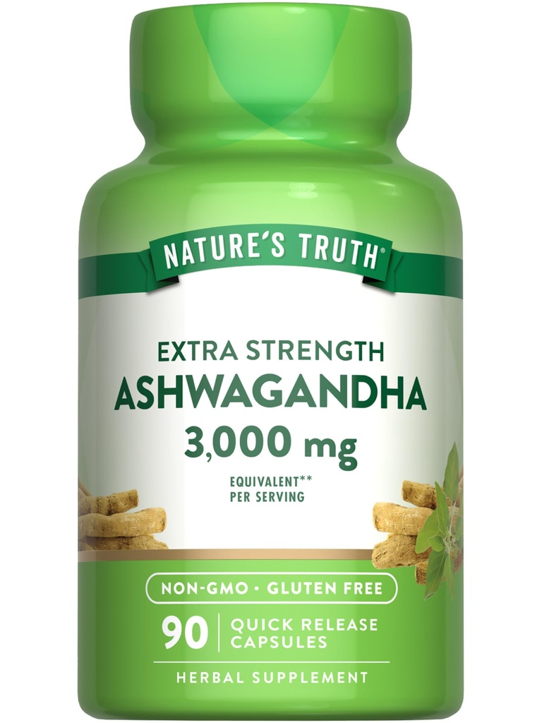 Nature's Truth Ashwagandha kapselit 