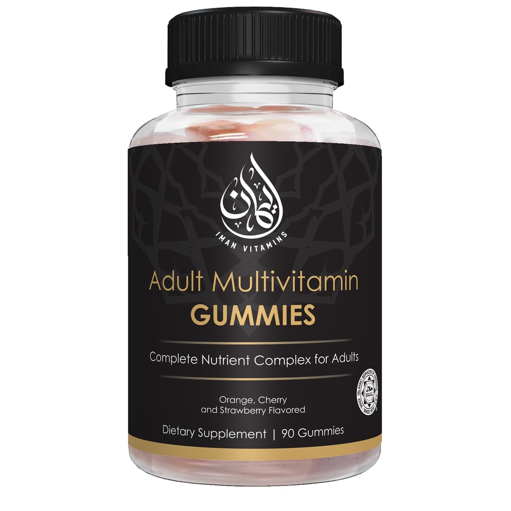 Halal Complete Complex Adult Multivitamiini Gummies 