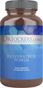 Resveratrol Power av Dr. Jockers, med Immune Support, Anti-Aging, Viktigt för hudhälsa, Trans Resveratrol, 200 mg, 60 Day Supply