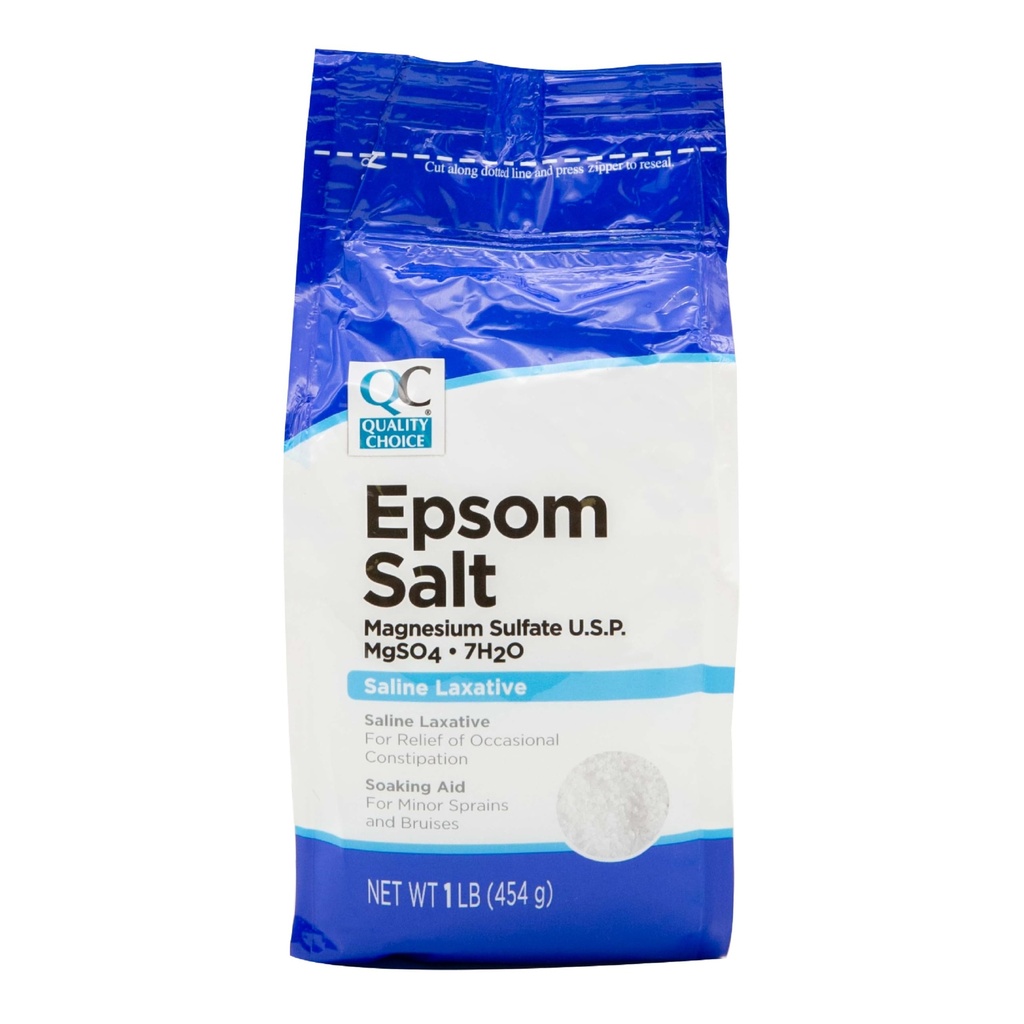 Kvalitetsval Epsom Salt Saline Laxativ 1lb