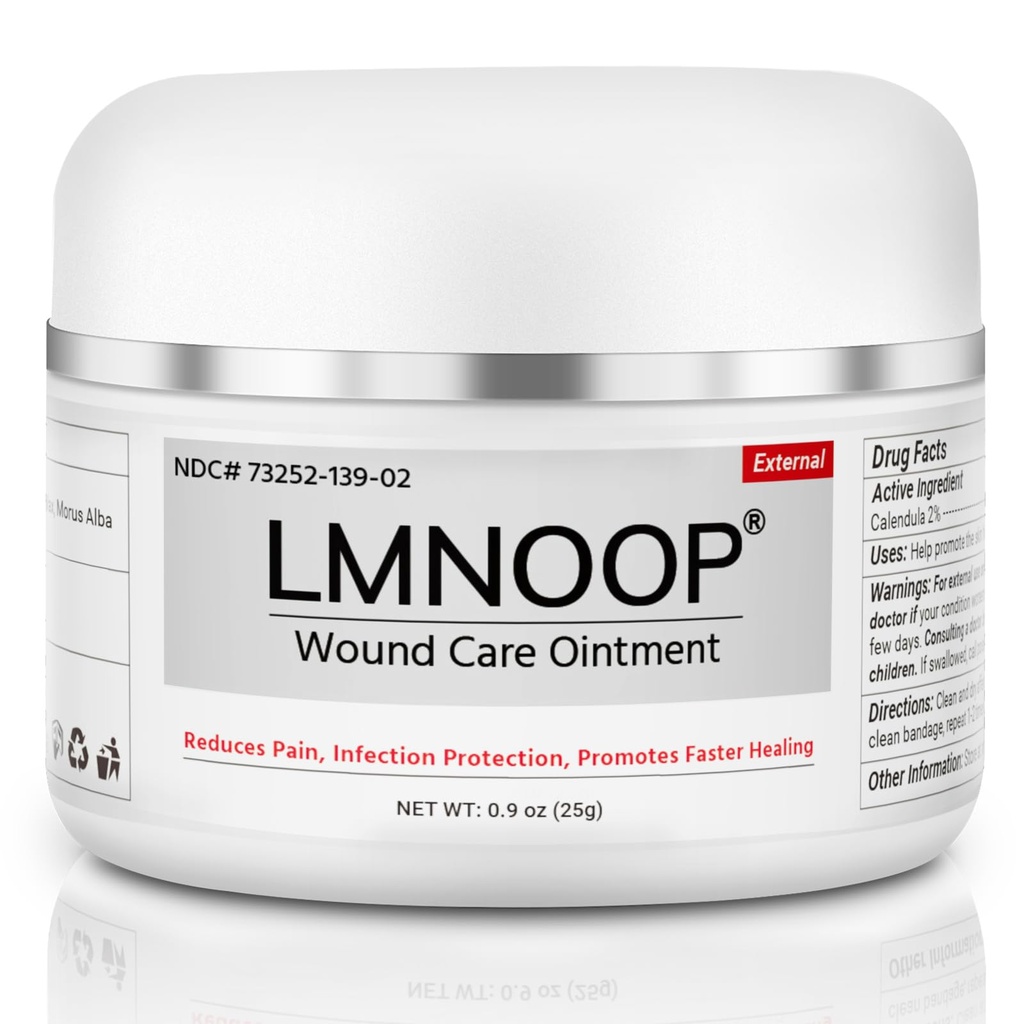 LMNOOP®-vuodevoide, Maksimaalinen vahvuus Haavanhoito Kerma infektion ehkäisyyn ja ihon korjaamiseen, nopea paraneminen diabeetikoille, painehuokoset, Venous Ulcer, palovammat, haavat, raapat