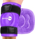 Ice Pack for Knee Pain Relief, Reusable Gel Ice Wrap for Invaries, Turvotus, Polvenvaihto Leikkaus, Kylmä Compress Therapy for Artriitti, Meniscus Tear ja ACL, Purppura