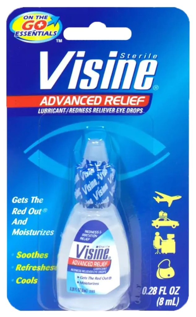 Visine Red Eye Hydrating Comfort Redness Relief ja voimistelu silmät tihkua auttaa Kosteutta ja Relieve Red Eyes 0,28 fl. oz