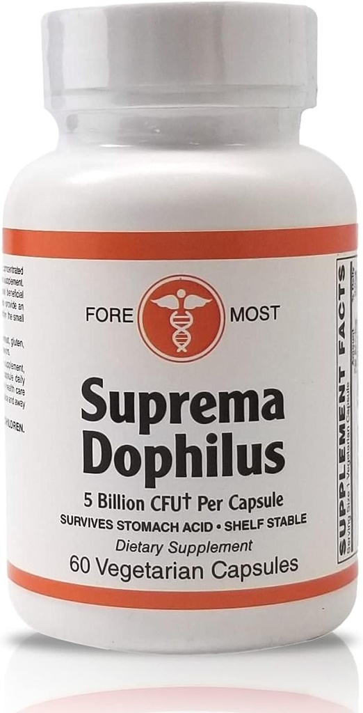 Kokonaisterveys Suprema Dophilus 60 Kasvissyöjäkapselit