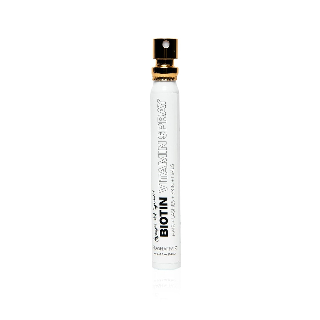 Lash Affair Biotin täydentää vitamiineja hiusten ihon ja kynsien kasvu, vegaaninen Biotin Mouth Spray kanssa C-vitamiini, E, rauta, ja Aminohapot, Gluteeniton, Julma-vapaa, valmistettu Yhdysvalloissa