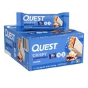 Quest Nutrition Crispy Blueberry Cobbler Hero Protein Bar, 16g proteiinia, 1g sokeria, 3g Net Carb, Gluteeniton proteiinin välipala, Keto Friendly, 12 kreivi