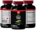 Nuortuminen Kauneus - Harmaa Hair Solution - kanssa BIOTIN & FOLIC Acid - nokkoset kapselit, paba täydentää, harmaa hiukset täydentää, folaatti täydentää naisille, vitamiinit harmaat hiukset Reversal, 1B 60 Caps