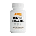 SIRUNES Naudan kollageenin lisäravinteet miehille ja naisille I Hydrolysed Grass Fed Naudan kollageeni Peptides Dietary Supplement for Joint, Nerve & Bone Support - Non-GMO, Anti-Aging - 100 kapselia