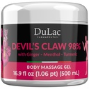 Dulàc - Paholaisen kynsi 98% Cream Maksimi vahvuus 16,9 Fl Oz, Natural Joint ja lihasrelakseri Cream toistuvaan lihas-ja nivelkipuun, Rikastettu Menthol Cool Effect