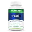 Enzyme Science Pea + Turmeric Curcumin täydentää fysiologista tukea auttaa tukemaan hermo-, immuuni-, & lihaksisto - 60 kapselia