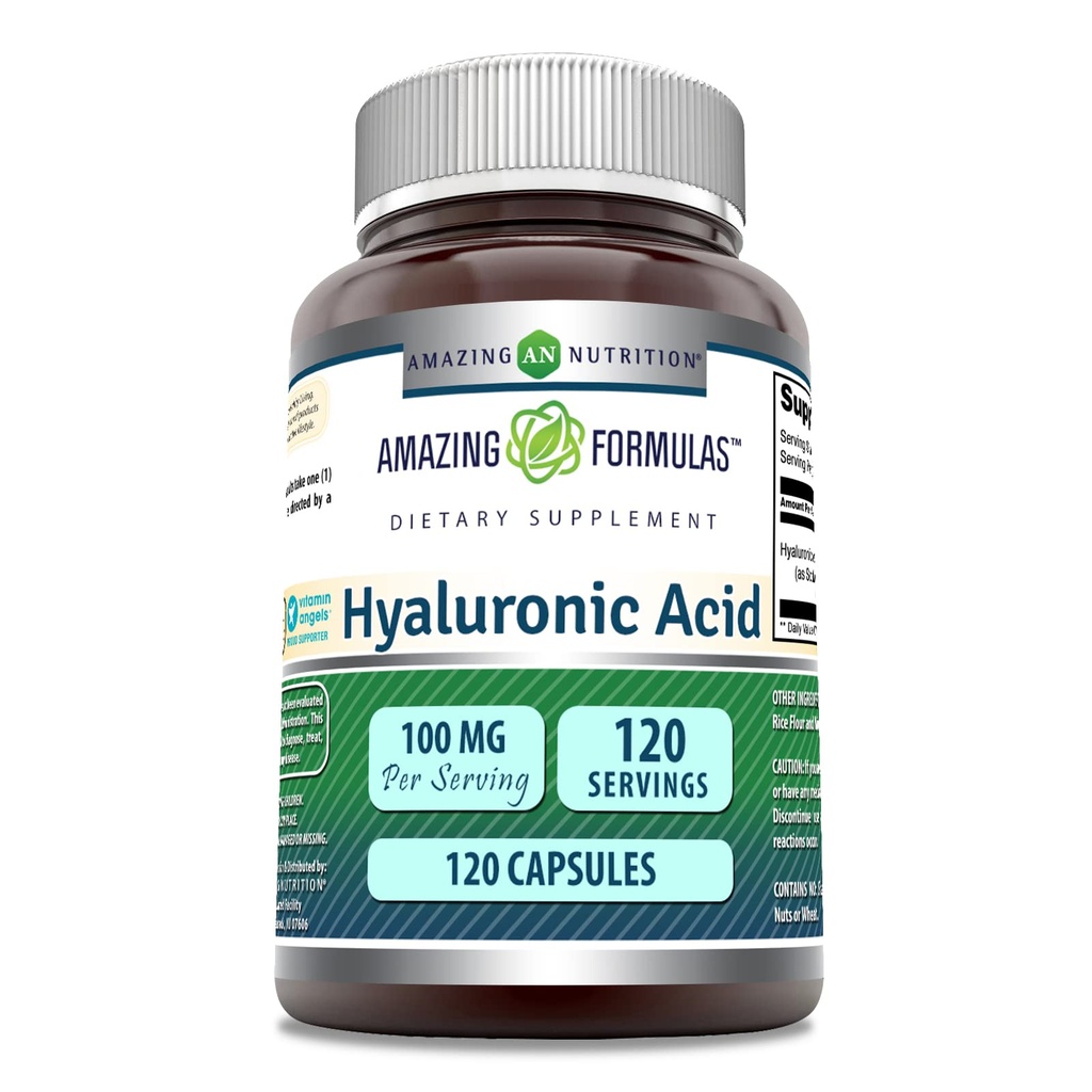 Amazing Formula Hyaluronic Acid 100 Mg Supplement 