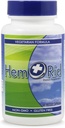 HemRid Best Hemorrhoid Supplement, Reduce Itching, Irritation, Blödning, Bränning i 2-5 dagar, kliniskt testade ingredienser ger snabb lindring på 120 dagar