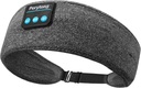 Perytong Wireless Sleep Earbuds, Justerbara öronmuffar för att sova, Bluetooth Headband med tunna högtalare, sömnhörlurar för träning, yoga, resor, present till kvinnor och män