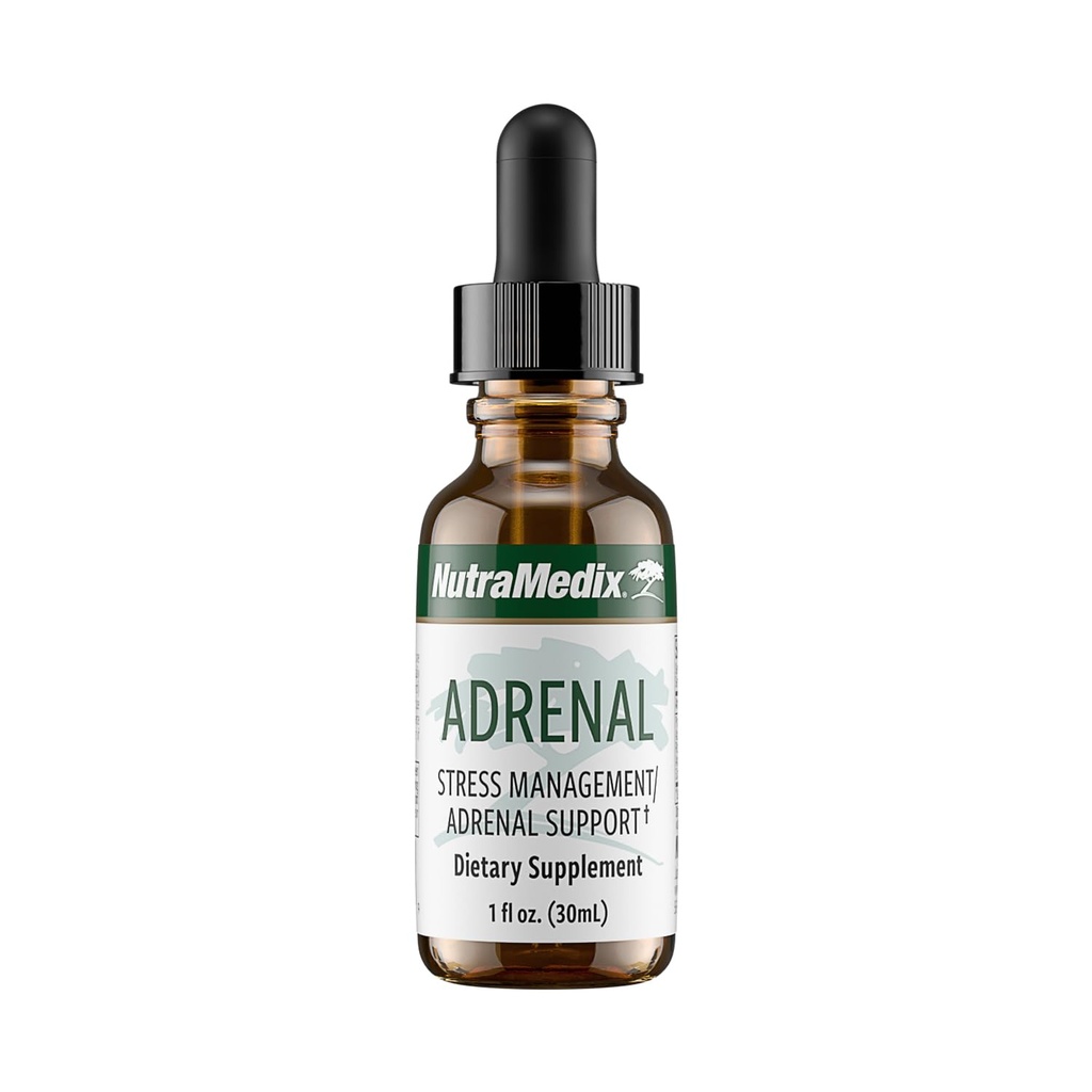NutraMediax lisämunuaisen väsymys Supplement - Astragalus, Schisandra, Rhodiola, ja Ginseng uute energia-, kestävyys- ja stressi - Vegan Adaptogen Blend (1oz / 30 ml)