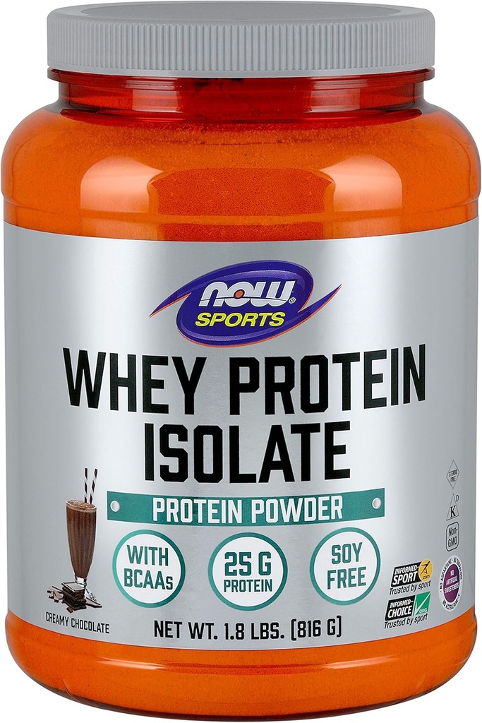 Nyt elintarvikkeet Whey Isolate Chocolate, 1.0 Count