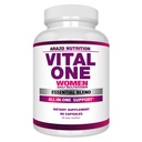 Arazo Nutrition Vital One Multivitamiini naisille - Päivittäinen täysruoka täydentää - 90 Vegaanikapselit