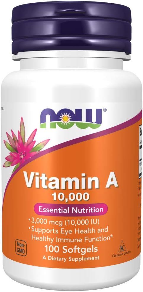 NYT Ruoka, A-vitamiini, 10 000 IU, 100 Softgelia