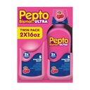 Pepto Bismol Liquid Ultra pahoinvointi, närästys, ruoansulatushäiriöt, vatsavaivat, ja ripuli - 5 Oireet nopea helpotus, Cherry Flavor 12 oz (paketti 3)