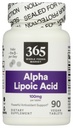 365 av Whole Foods Market, Alpha Lipoic Acid 100mg, 90 Count