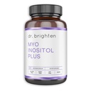 Tohtori Brighten Myoinositol Plus - Doctor Formulated Ratio of Myo- ja D-Chiro-Inositoli tukemaan PCOS Oireet, Hormonitasapaino, terve munasarjafunktio, ja säännöllinen Menstrual Cycles