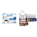 Juven Therapeutic Nutrition Powder for Wound Healing, 30 Count ja Varmista Max Protein Nutrition Shakes, 30g Protein, 12 Pack