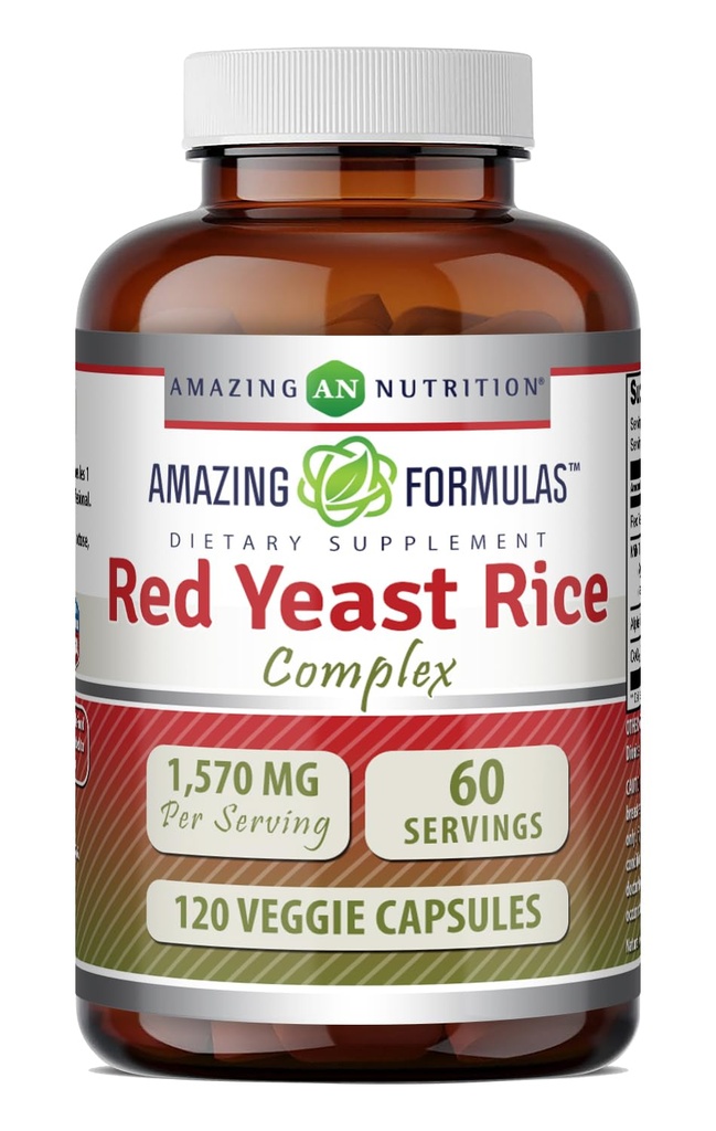 Hämmästyttävä Formula Red Yeast Rice Complex 
